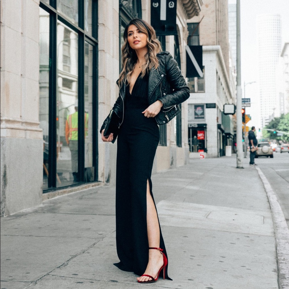 Black jumpsuit
